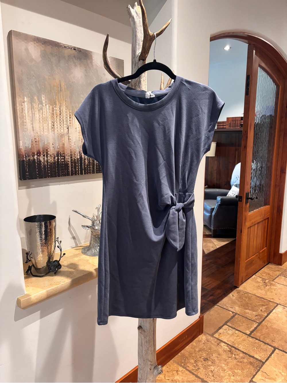 Cable & Gauge Slate Blue Knit Tee